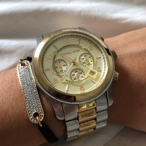 Oversized MK Boyfriend Watch